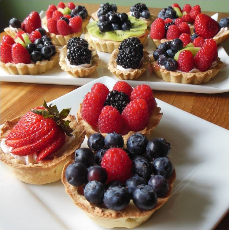 Mini Tarts featured in Summer Recipes