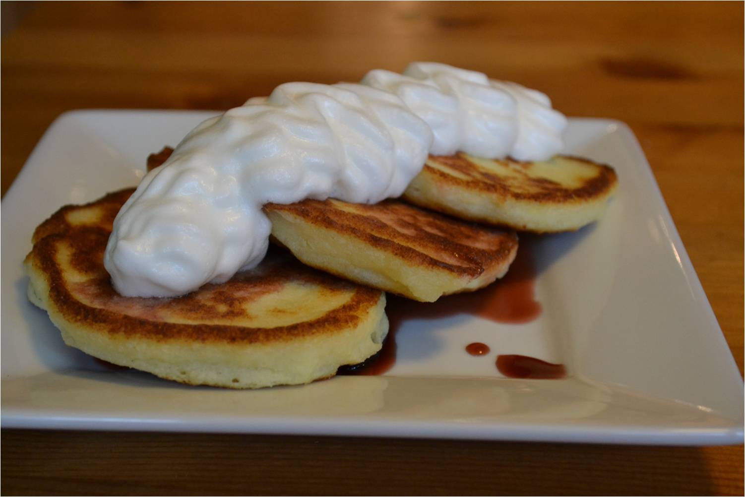 High protein, low sugar pancakes!