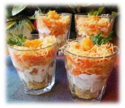 Layered Tenderness Salads